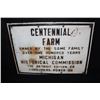 Image 1 : MICHIGAN CENTENNIAL FARM DETROIT EDISON POWER SIGN