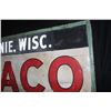 Image 8 : LARGE TEXACO AHEAD MENOMONIE WISCONSIN SIGN