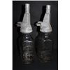 Image 1 : 2 QUART OIL BOTTLES MOBILOIL GARGOYLE FILPRUF