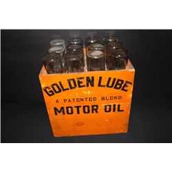 GOLDEN LUBE OIL BOTTLE RACK