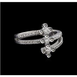 0.37 ctw Diamond Ring - 14KT White Gold