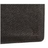 Image 2 : Louis Vuitton Black Taiga Leather Checkbook Wallet