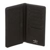 Image 5 : Louis Vuitton Black Taiga Leather Checkbook Wallet