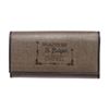 Image 1 : Bvlgari Dark Brown Coated Canvas Graphic Print Long Wallet