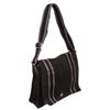 Image 5 : Hermes Black Canvas Fourre Tout Vassus Messenger Bag