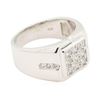 Image 2 : 0.6 ctw Diamond Ring - 14KT White Gold