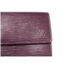 Image 4 : Louis Vuitton Purple Epi Leather Sarah Long Wallet