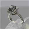 Image 5 : 2.03 ctw Brown and White Diamond Ring - 14KT White Gold
