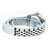 Image 7 : Rolex Ladies Stainless Steel Quickset Blue Diamond Lugs Datejust Wristwatch