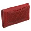 Image 4 : Chanel Deep Red Lambskin Leather Classic Long Flap Wallet