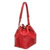 Image 1 : Louis Vuitton Red Epi Leather Noe PM Drawstring Shoulder Bag