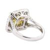 Image 3 : 4.49 ctw Diamond Ring - 18KT White Gold