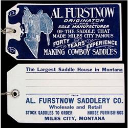 2 Al Furstnow Tags - Authentic 