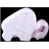 Image 2 : D. Little White Man Alabaster Buffalos
