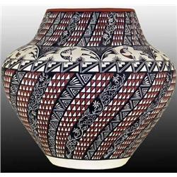 Acoma Pot by I. Chino