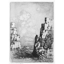 George Elbert Burr - Etching