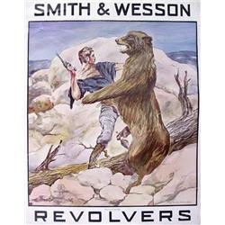 Smith and Wesson Advertising Poster