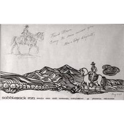 Olaf Wieghorst -  Pen and Ink 