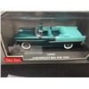 Image 2 : 1/43 Scale Precision Die Cast Collectible 1955 Chevrolet Bel Air by Sun Star. Still in Original Pack