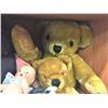 Image 2 : Lot of 7 Vintage/Antique Stuffed Bears and Others