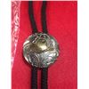 Image 2 : Cowboy Bolo Tie with a Nice Medallion with the Cowboy Hat