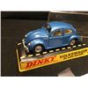 Image 2 : Vintage Dinky # 129 Volkswagen Deluxe Saloon Bug, In Original Packaging