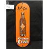 Image 2 : Orange Crush Door Sign. Nicely Made 4" W x 11.5 " H This is a handpainted Reproduction