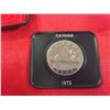 Image 2 : 1972 Proof Canadian Silver Dollar . In Black Case From The Royal Canadian Mint