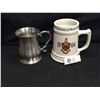 Image 1 : A Pair of Vintage Tankards