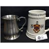 Image 2 : A Pair of Vintage Tankards