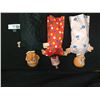 Image 1 : 3 Vintage Hand Puppets From Europe