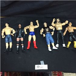 Lot of 7" Tall Wrestling Figures