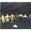 Image 1 : Lot of 7" Tall Wrestling Figures