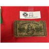 Image 1 : A Dominion of Canada 1870 25 cent Bank Note. Also Known as a Shinplaster