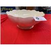 Image 2 : White Ironstone Bowl By Masons 1920's. 10" Diamter 4.5" H