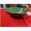 Image 2 : A Portugal " Majolica" Leaf Bowl. Large Size 11" Diameter 3" H