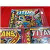 Image 2 : Lot of Marvel Comics. The Titans Comic Books All in Bags