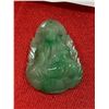 Image 2 : Jade Buddah Pendant 2" H Weighs 15 grams