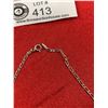 Image 2 : 18" Silver Chain Marked 925