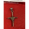 Image 2 : Sterling Silver Cross Pendant. Marked 925