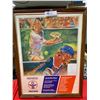 Image 3 : Wayne Gretzky Celebrity Tennis Classic Poster from 1982. Signed by Wayne Gretzky. Nice Early Signed 