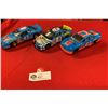 Image 1 : Lot of 3 Mattel Die Cast Race Cars. Number 43 Richard Petty Cars One of them Autographed by Richard 