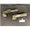 Image 2 : A Pair of Vintage Military Style Flashlights