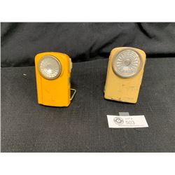 A Pair of Vintage Flashlights