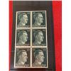 Image 2 : Lot of 6 Unused WWII Nazi Hitler Stamps