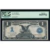 1899 $1 Black Eagle Silver Certificate PCGS 66PPQ