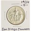 Image 1 : 1936-D San Diego Commemorative Half Dollar Coin