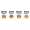 Image 1 : Lot of 1922-1925 $20 St. Gaudens Double Eagle Gold Coins PCGS MS64