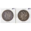 Image 1 : Lot of (2) 1892 $1 Morgan Silver Dollar Coins
