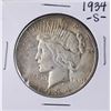 1934-S $1 Peace Silver Dollar Coin